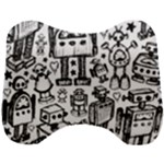 Robot Crowd Head Support Cushion