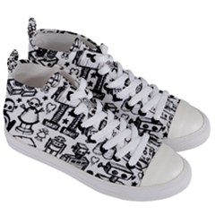 Women s Mid-Top Canvas Sneakers 