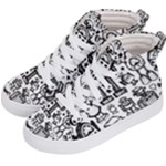 Robot Crowd Kids  Hi-Top Skate Sneakers