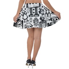 Velvet Skater Skirt 
