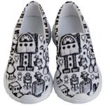 Robot Crowd Kids Lightweight Slip Ons