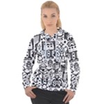 Robot Crowd Women s Overhead Hoodie