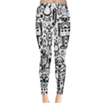 Robot Crowd Inside Out Leggings