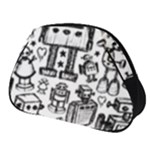 Robot Crowd Full Print Accessory Pouch (Small)