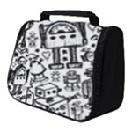 Robot Crowd Full Print Travel Pouch (Small)