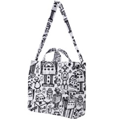 Square Shoulder Tote Bag 