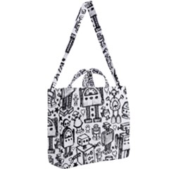 Square Shoulder Tote Bag 