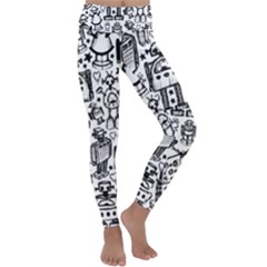 Kids  Lightweight Velour Classic Yoga Leggings 