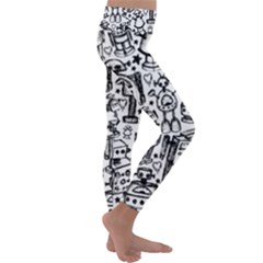Kids  Lightweight Velour Classic Yoga Leggings 