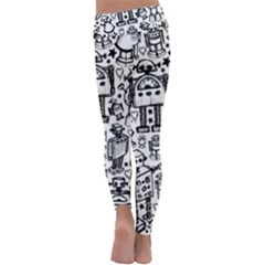 Kids  Lightweight Velour Classic Yoga Leggings 