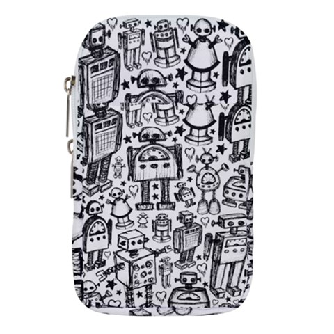 Robot Crowd Waist Pouch (Large) from ArtsNow.com