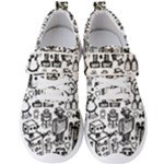 Robot Crowd Men s Velcro Strap Shoes