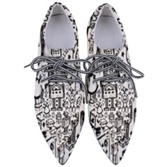 Women s Pointed Oxford Shoes 
