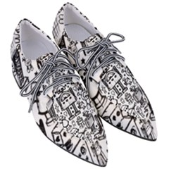 Women s Pointed Oxford Shoes 