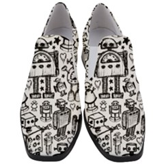 Women Slip On Heel Loafers 
