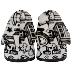 Women s Chunky Heel Loafers 