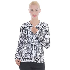 Casual Zip Up Jacket 