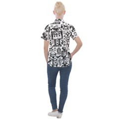 Women s Short Sleeve Pocket Shirt 