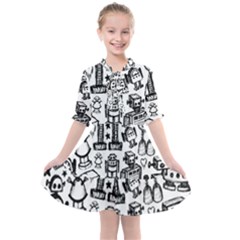 Kids  All Frills Chiffon Dress 