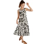Robot Crowd Summer Maxi Dress