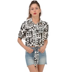 Tie Front Shirt  