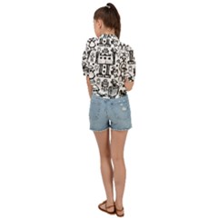 Tie Front Shirt  