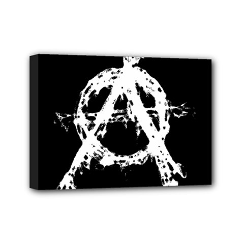 Anarchy Mini Canvas 7  x 5  (Stretched) from ArtsNow.com