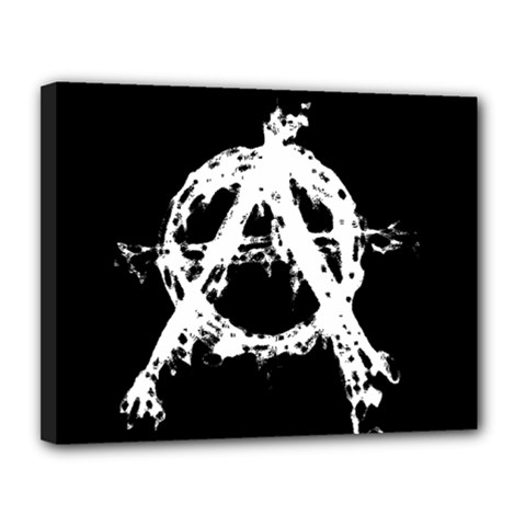 Anarchy Canvas 14  x 11  (Stretched) from ArtsNow.com