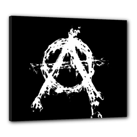 Anarchy Canvas 24  x 20  (Stretched) from ArtsNow.com