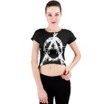 Anarchy Crew Neck Crop Top