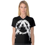 Anarchy V-Neck Sport Mesh Tee