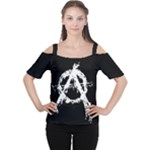 Anarchy Cutout Shoulder Tee