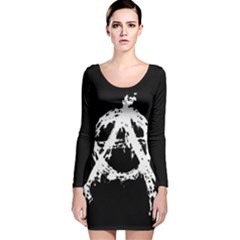 Long Sleeve Velvet Bodycon Dress 