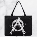 Anarchy Zipper Medium Tote Bag