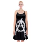 Anarchy Spaghetti Strap Velvet Dress