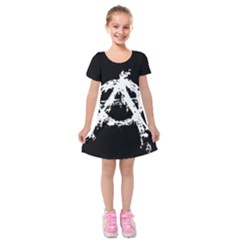 Anarchy Kids  Short Sleeve Velvet Dress from ArtsNow.com
