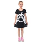 Anarchy Kids  Short Sleeve Velvet Dress