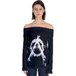 Anarchy Off Shoulder Long Sleeve Top