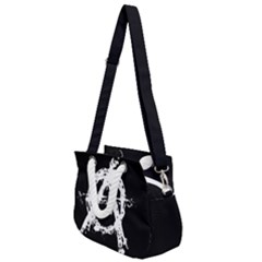 Rope Handles Shoulder Strap Bag 