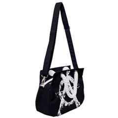 Rope Handles Shoulder Strap Bag 