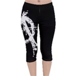 Anarchy Velvet Capri Leggings 