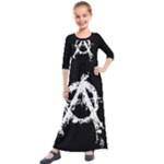 Anarchy Kids  Quarter Sleeve Maxi Dress