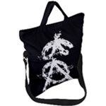 Anarchy Fold Over Handle Tote Bag
