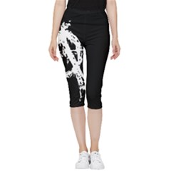 Inside Out Lightweight Velour Capri Leggings  