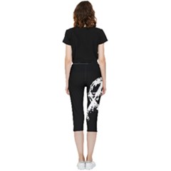 Inside Out Lightweight Velour Capri Leggings  