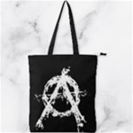Anarchy Double Zip Up Tote Bag
