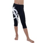 Anarchy Kids  Lightweight Velour Capri Leggings 