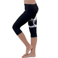 Kids  Lightweight Velour Capri Leggings  