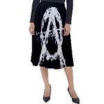 Anarchy Classic Velour Midi Skirt 