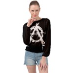 Anarchy Banded Bottom Chiffon Top